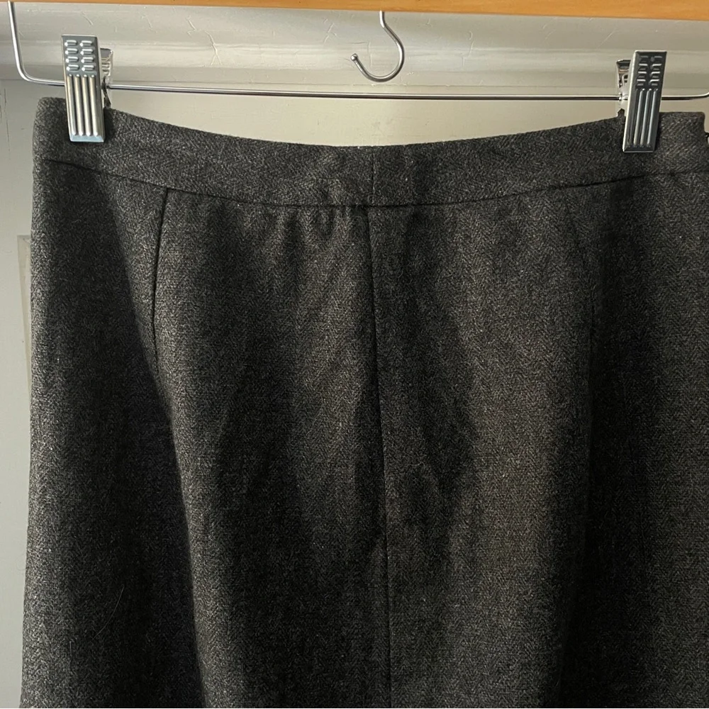 Sea New York Dark Grey Pencil Skirt Damask Lace Size XS
